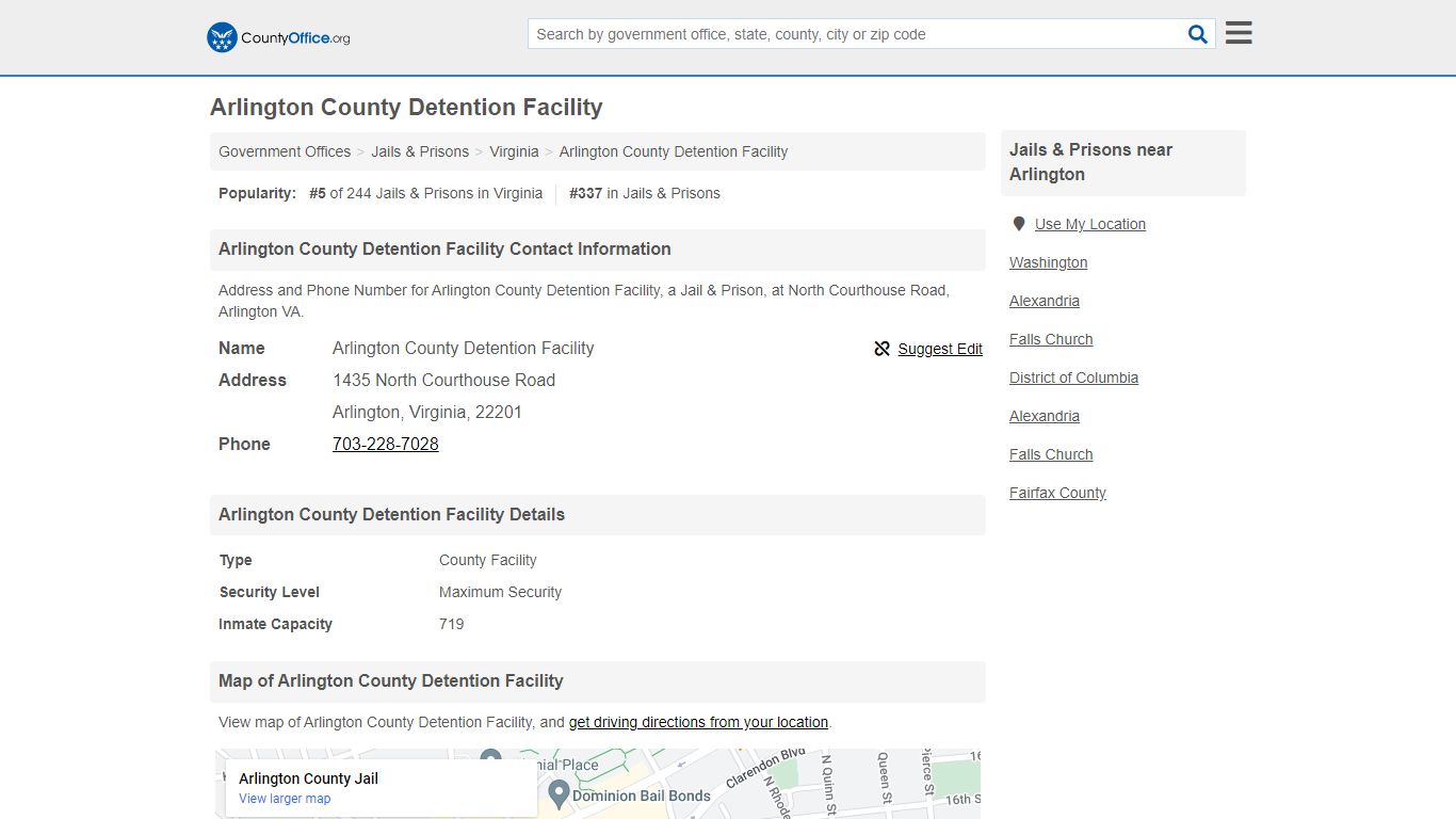 Arlington County Detention Facility